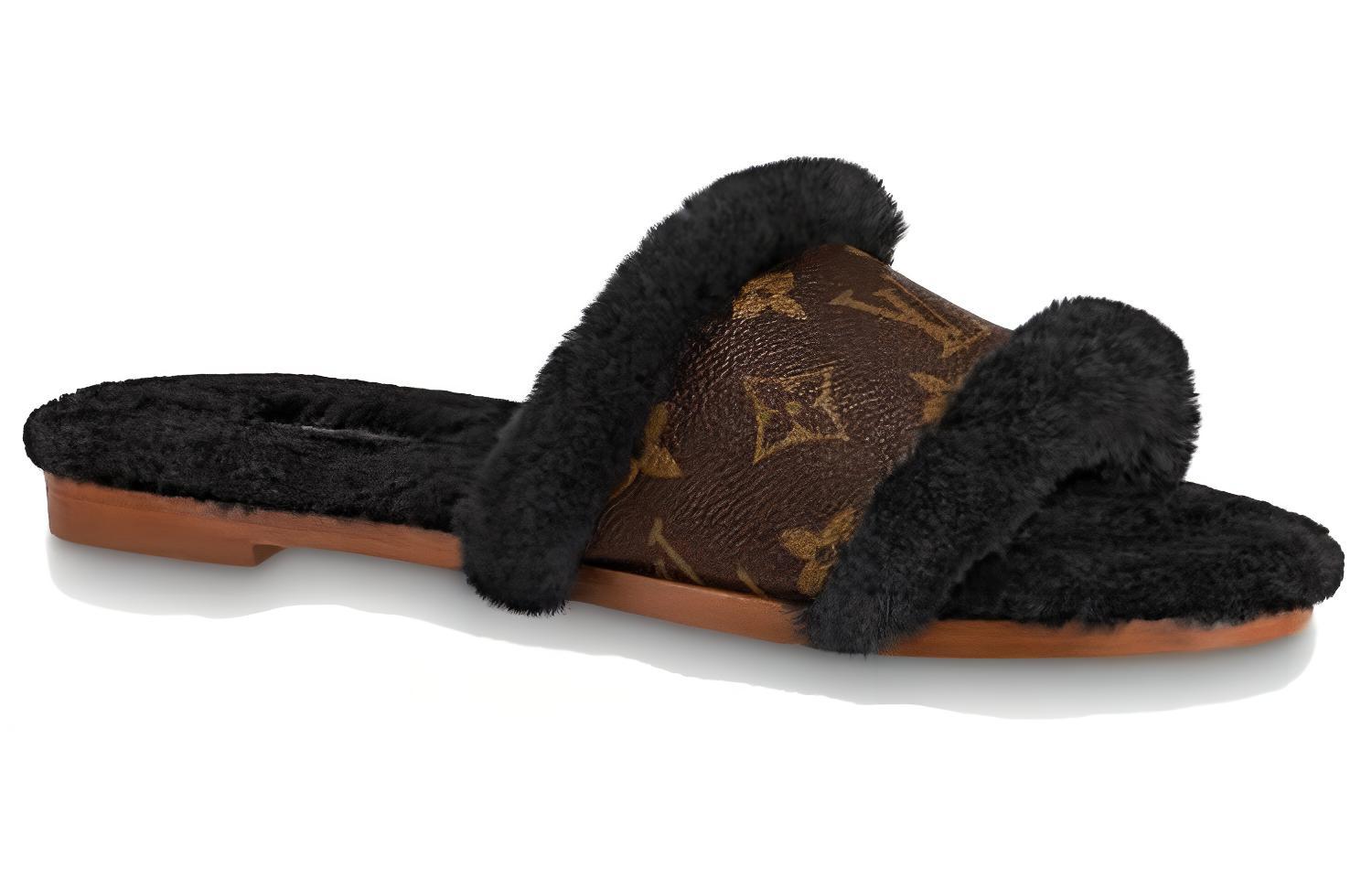 (W) LV Lock It 'Patent Monogram Canvas with Mink Fur Brown' 圖 2