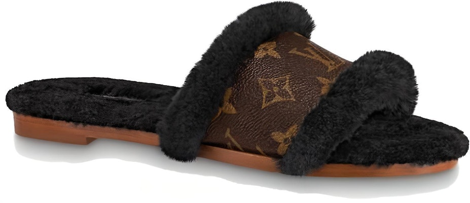 (Women) Louis Vuitton Lock It 'Patent Monogram Canvas with Mink Fur Brown' 1A8765 Order (Women) Louis Vuitton Lock It 'Patent Monogram Canvas with Mink Fur Brown' 1A8765