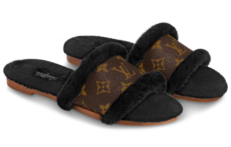 (W) LV Lock It 'Patent Monogram Canvas with Mink Fur Brown' 圖 3