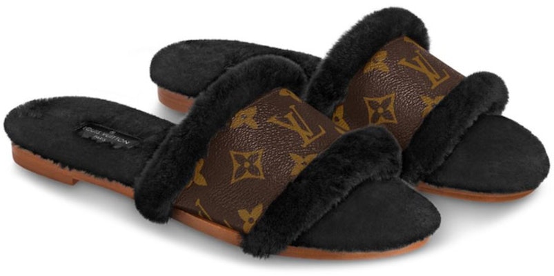 (Women) Louis Vuitton Lock It 'Patent Monogram Canvas with Mink Fur Brown' 1A8765 Lookbook (Women) Louis Vuitton Lock It 'Patent Monogram Canvas with Mink Fur Brown' 1A8765