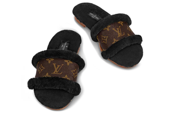 (W) LV Lock It 'Patent Monogram Canvas with Mink Fur Brown' 圖 4