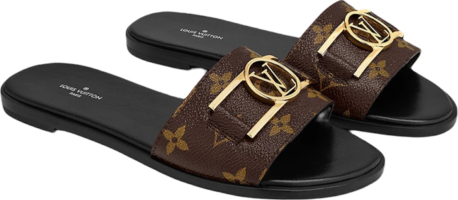 LOUIS VUITTON 路易威登 Lock It 平底時尚涼拖 女款 黑色 Order LOUIS VUITTON 路易威登 Lock It 平底時尚涼拖 女款 黑色