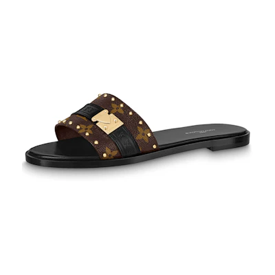 (W) LV Lock It Flat Mule 'Brown Fashion'