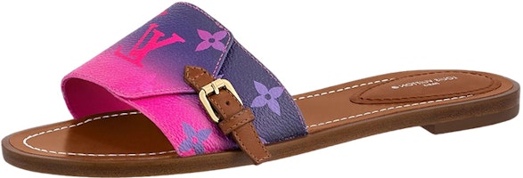 (Women) Louis Vuitton Lock It Flat Mule 'Rose Clair' 1AA0YX (Women) Louis Vuitton Lock It Flat Mule 'Rose Clair' 1AA0YX