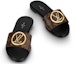Purchase (W) Louis Vuitton Lock It Monogram 'Canvas Coated' Selipar 1A5771