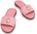 (W) Louis Vuitton Lock It Monogram 'Denim Pink' Selipar. 1A68FI