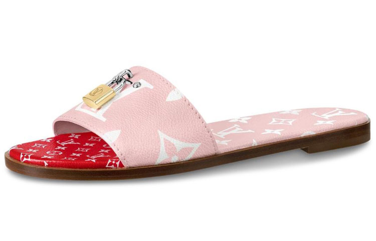 (Women) Louis Vuitton Lock It Monogram Canvas 'Pink' 1A5817