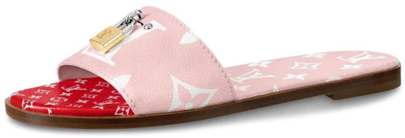 (Women) Louis Vuitton Lock It Monogram Canvas 'Pink' 1A5817 (Women) Louis Vuitton Lock It Monogram Canvas 'Pink' 1A5817