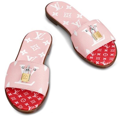 (Women) Louis Vuitton Lock It Monogram Canvas 'Pink' 1A5817 Shop (Women) Louis Vuitton Lock It Monogram Canvas 'Pink' 1A5817