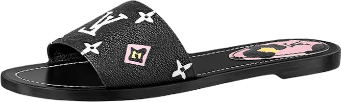 (Women) Louis Vuitton Lock It Sandal 'Black Fashion' 1A943H (Women) Louis Vuitton Lock It Sandal 'Black Fashion' 1A943H