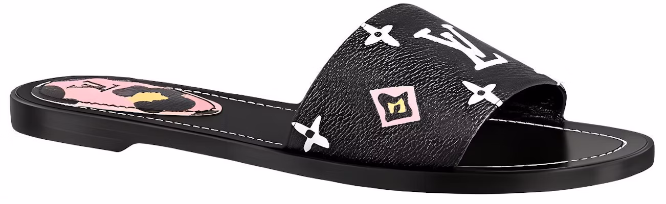 (W) Louis Vuitton Lock It Sandal 'Fesyen Hitam' 1A943H Order (W) Louis Vuitton Lock It Sandal 'Fesyen Hitam' 1A943H