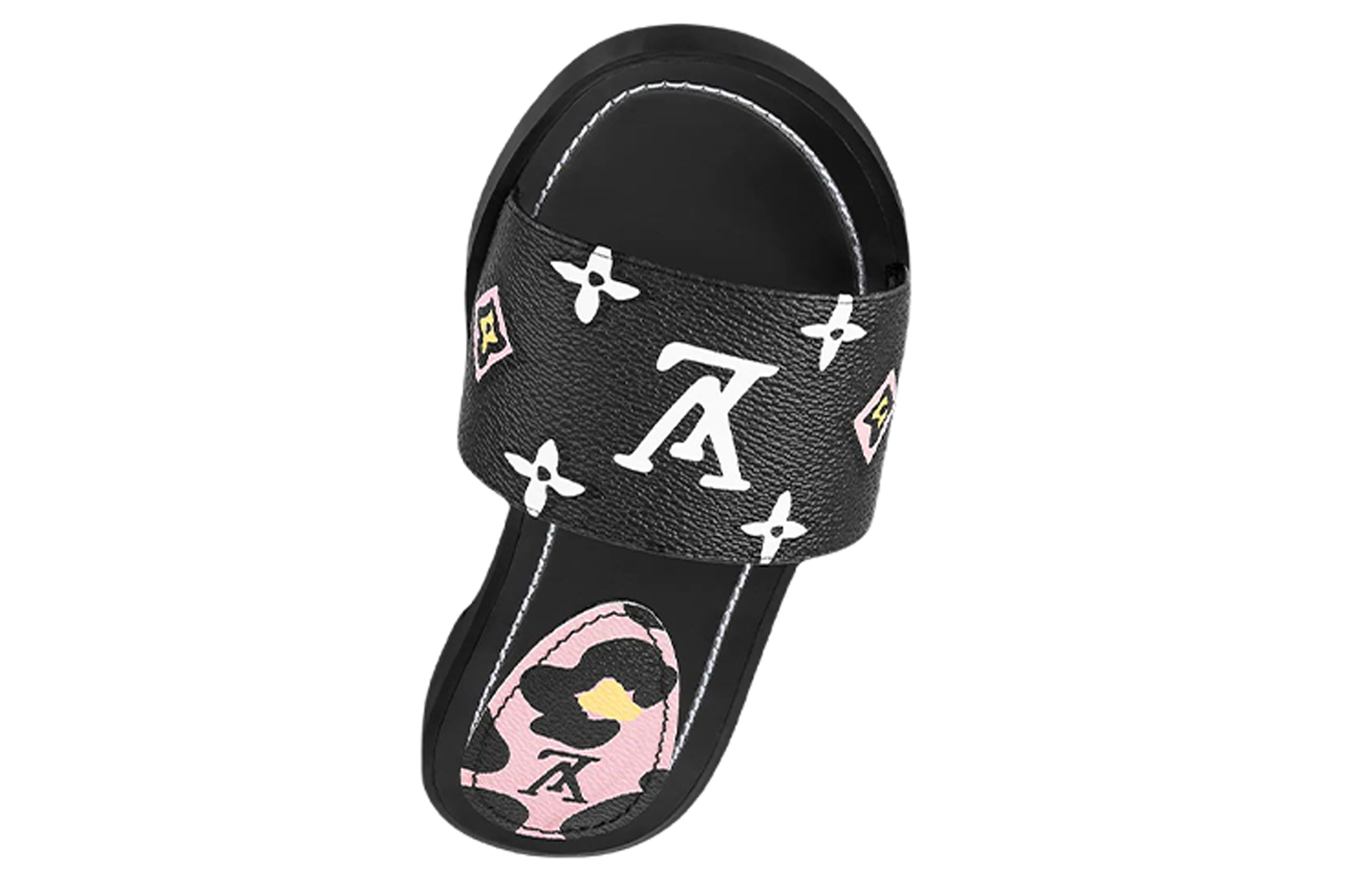 Purchase (W) 路易威登 黑色时尚款 Lock It 凉鞋 1A943H