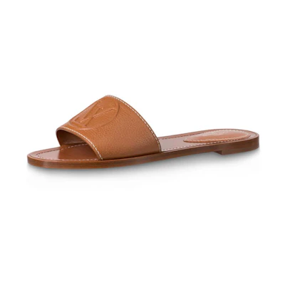 (W) LV Lock It Slide 'Amber Brown'