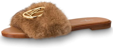 (Women) Louis Vuitton Lock It Slide 'Amber Brown Mink' 1A5BRS (Women) Louis Vuitton Lock It Slide 'Amber Brown Mink' 1A5BRS