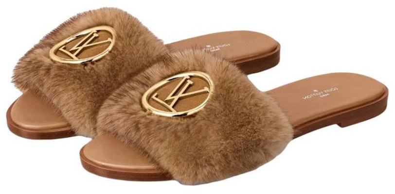 (Women) Louis Vuitton Lock It Slide 'Amber Brown Mink' 1A5BRS Lookbook (Women) Louis Vuitton Lock It Slide 'Amber Brown Mink' 1A5BRS