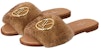 (W) Louis Vuitton Lock It Slide 'Amber Brown Mink' Coklat Amber Mewah 1A5BRS
