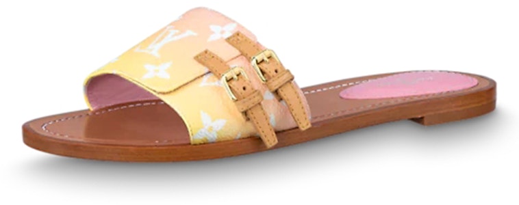 (W) Sandal Louis Vuitton Lock It 'Coklat Oranye' 1A8T7X Buy (W) Sandal Louis Vuitton Lock It 'Coklat Oranye' 1A8T7X