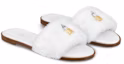 Lookbook (W) Louis Vuitton Lock It Slide 'Bulu Tiruan Putih' 1A4Y3K