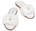 Shop (W) Louis Vuitton Lock It Slide 'Bulu Tiruan Putih' 1A4Y3K