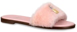 Order (W) Louis Vuitton Lock It Slide 'Bulu Palsu Merah Jambu' 1A4Y2Q