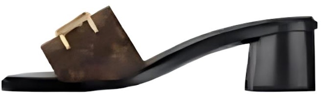 (Women) Louis Vuitton Lock It Slides 'Brown Monogram with Gold Plate' 1A660E (Women) Louis Vuitton Lock It Slides 'Brown Monogram with Gold Plate' 1A660E