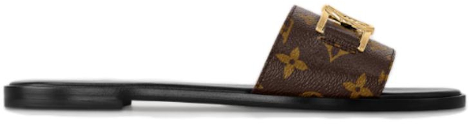 (Women) Louis Vuitton Lock It Slides 'Glossy Monogram' 1A64MI Order (Women) Louis Vuitton Lock It Slides 'Glossy Monogram' 1A64MI