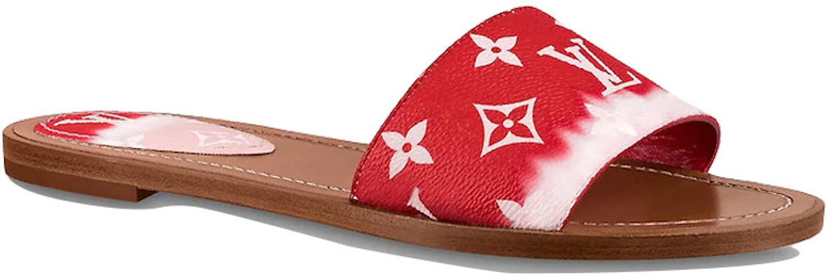 (Women) Louis Vuitton Lock It Slides 'Red Monogram' 1A7TNC Order (Women) Louis Vuitton Lock It Slides 'Red Monogram' 1A7TNC
