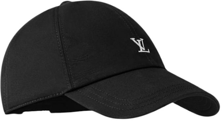 (Women) Louis Vuitton Logo Design Cotton Baseball Cap Black M5154L Lookbook (Women) Louis Vuitton Logo Design Cotton Baseball Cap Black M5154L