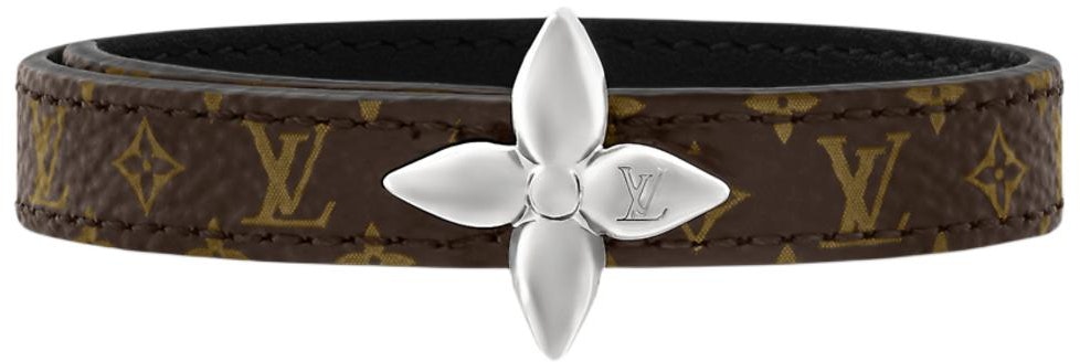 women-louis-vuitton-logo-design-leather-metal-bracelet-women-s-brown-m4187