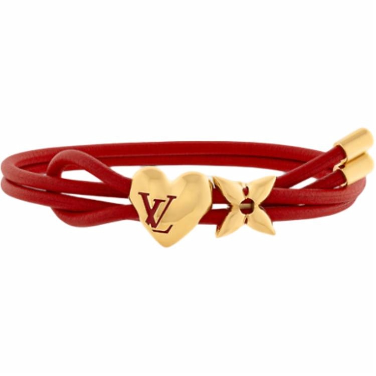 (Women) Louis Vuitton Logo Design Metal Bracelet  Gold. M8949Z 圖 2