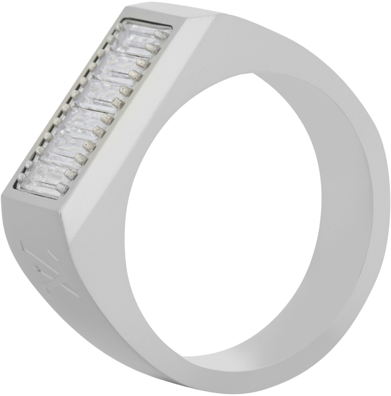 women-louis-vuitton-logo-design-metal-ring-silver-m0983-m