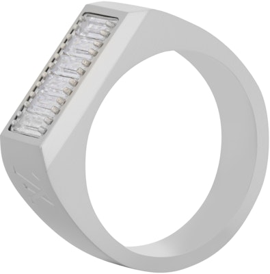 (W) Anillo Metálico Plata Diseño Logo LOUIS VUITTON M0983M Buy (W) Anillo Metálico Plata Diseño Logo LOUIS VUITTON M0983M