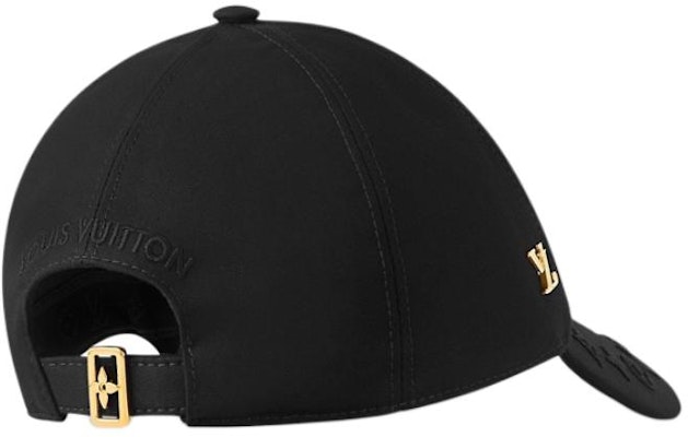(W) 루이 비통 로고 자수 코튼 캡 블랙 M7293L Lookbook (W) 루이 비통 로고 자수 코튼 캡 블랙 M7293L