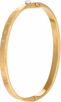 (Women) LOUIS VUITTON Logo Engraved Metal Bracelet Gold. M1029M (Women) LOUIS VUITTON Logo Engraved Metal Bracelet Gold. M1029M