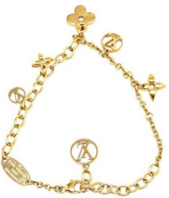 (Women) LOUIS VUITTON Logo Gold-Plated Bracelet for Women - Gold OQXYTJZCV3972VYR Shop (Women) LOUIS VUITTON Logo Gold-Plated Bracelet for Women - Gold OQXYTJZCV3972VYR