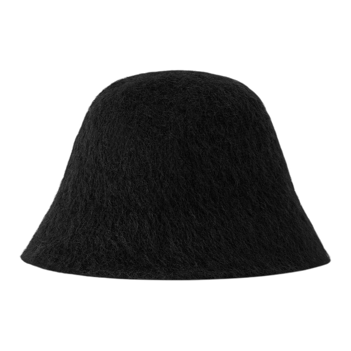 Shop (W) Louis Vuitton Topi Bucket Logo Nylon Wanita Hitam M7792M