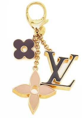 (Women) LOUIS VUITTON Logo Pendant Metallic Enamel Keychain Women Gold. M01652 Lookbook (Women) LOUIS VUITTON Logo Pendant Metallic Enamel Keychain Women Gold. M01652