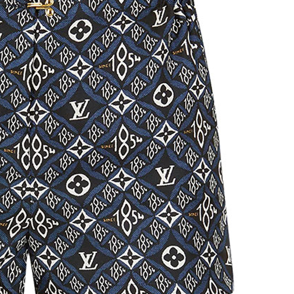 (Women) LOUIS VUITTON Logo Print Casual Straight Shorts Multicolor 1A8LJR 圖 7