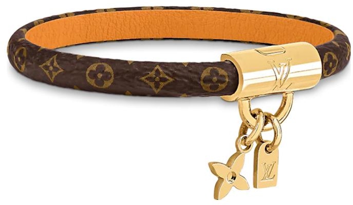 (W) Pulsera Marrón de Moda con Logo Louis Vuitton para Mujer M8074F Lookbook (W) Pulsera Marrón de Moda con Logo Louis Vuitton para Mujer M8074F