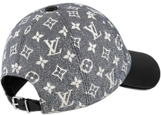 (Women) LOUIS VUITTON Logo Printed Cotton Baseball Cap Black/Grey. M7028M Lookbook (Women) LOUIS VUITTON Logo Printed Cotton Baseball Cap Black/Grey. M7028M
