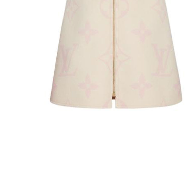 Purchase (W) 路易威登女士圆领无袖印花连衣裙米色款式 1A615K