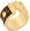 Lookbook (W) Anillo LOUIS VUITTON Logo Oro Metal Lienzo Accesorio M1465S