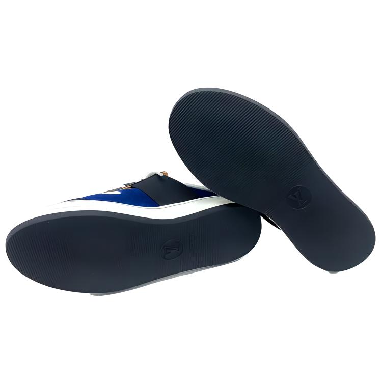 Purchase (W) Louis Vuitton Sandali Bassi ''Nautical Series'' Blu Nero Marrone. 1ABGZD