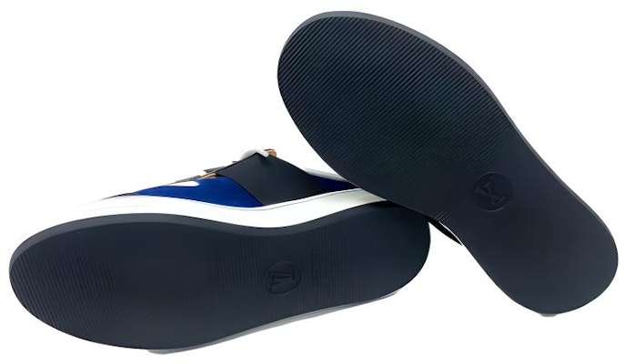 (W) Louis Vuitton Seri Nautical Lace-Up Fashion Slide Biru Hitam Coklat 1ABGZD Purchase (W) Louis Vuitton Seri Nautical Lace-Up Fashion Slide Biru Hitam Coklat 1ABGZD