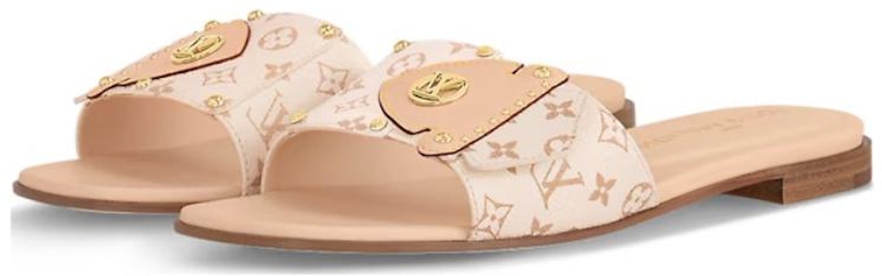 (Women) Louis Vuitton Louis Vittuon Slide 'Elegant Beige' 1ACXX5 Shop (Women) Louis Vuitton Louis Vittuon Slide 'Elegant Beige' 1ACXX5