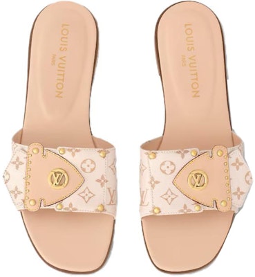 (Women) Louis Vuitton Louis Vittuon Slide 'Elegant Beige' 1ACXX5 Purchase (Women) Louis Vuitton Louis Vittuon Slide 'Elegant Beige' 1ACXX5