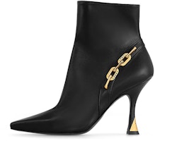 (Women) Louis Vuitton Louis Vittuon Sparkle Pointed Toe Bootie 'Black' 1AC6CA (Women) Louis Vuitton Louis Vittuon Sparkle Pointed Toe Bootie 'Black' 1AC6CA