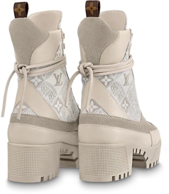 (W) Louis Vuitton Laureate 'Botas Tobilleras con Cordones Marrones' 1AAIWN Lookbook (W) Louis Vuitton Laureate 'Botas Tobilleras con Cordones Marrones' 1AAIWN