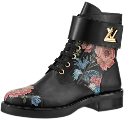 (W) Louis Vuitton Vuitton Wonderland 'Sepatu Boots Datar Hitam Modis' 1A4GV2 Buy (W) Louis Vuitton Vuitton Wonderland 'Sepatu Boots Datar Hitam Modis' 1A4GV2