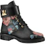 Order (W) Louis Vuitton Vuitton Wonderland 'Sepatu Boots Datar Hitam Modis' 1A4GV2